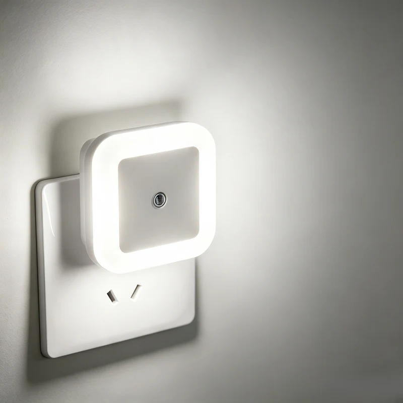 🎉 Rea 2026 – Över 88 000 sålda! 🌙 LED-nattlampa med stickkontakt – sensor som aktiveras från skymning till gryning och varmvitt sken 🏠