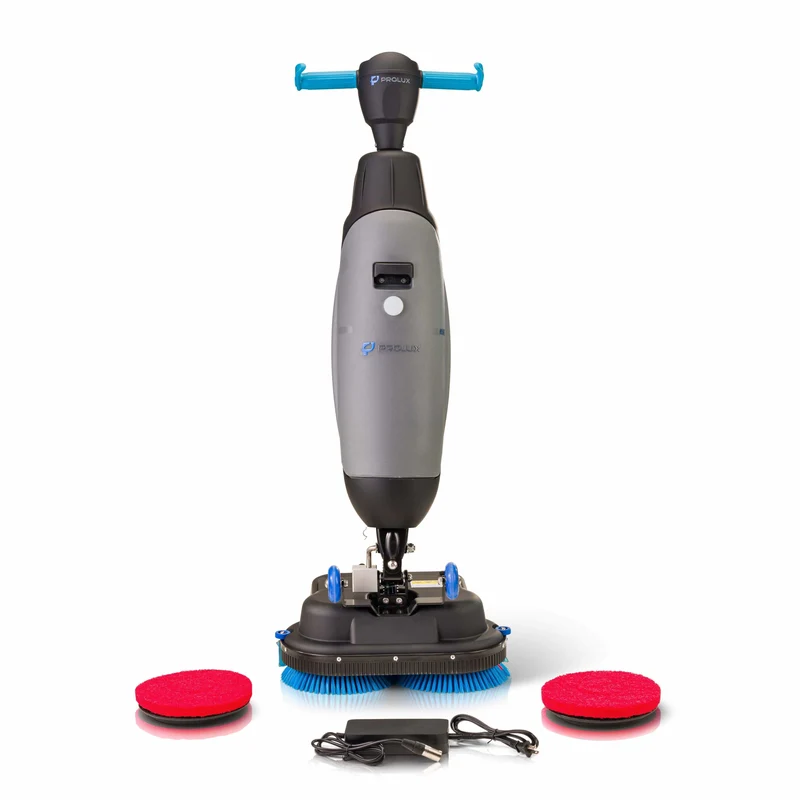 Prolux Cordless Micro Dual Brush Floor Scrubber & Buffer PLCC430BN