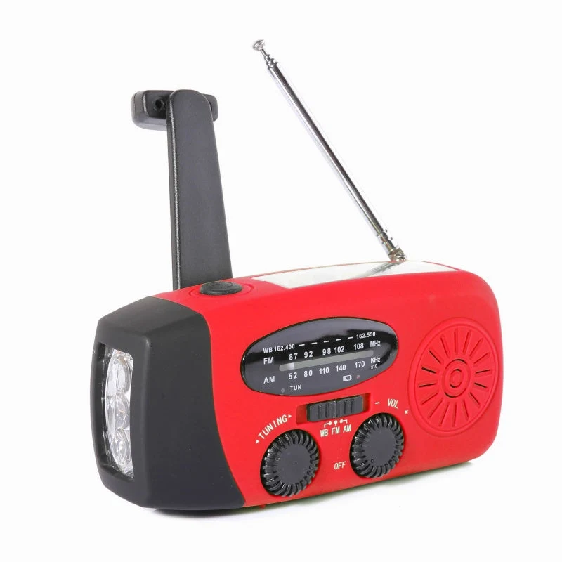 🔥2026 50% RABATT✨⚡ 50K+ SÅLD!Multifunktionell bärbar solcellsradio för nödsituationer
