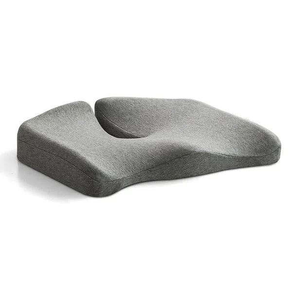 Ergonomiskt U-format sittdyna med långsam återfjädring som effektivt skyddar nackkotorna