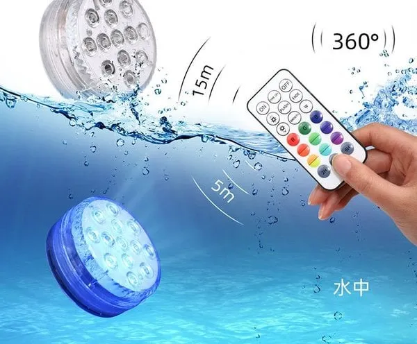 LED dykbelysningssystem （10 lampor）