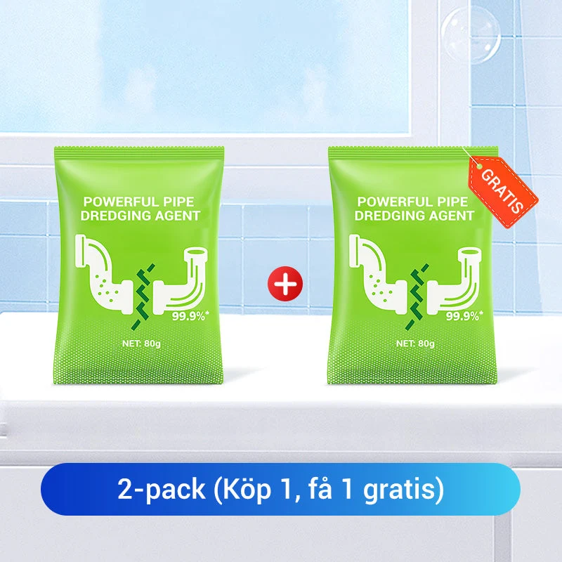 🚿 KÖP 1 FÅ 1 GRATIS! Fräscha upp dina avlopp – lös upp smuts och håll rören rena enkelt