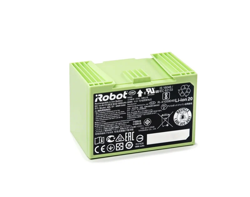 Originalt Lithium batteri til iRobot Roomba i4, i8 & j-serien – 14,4V 1850 mAh