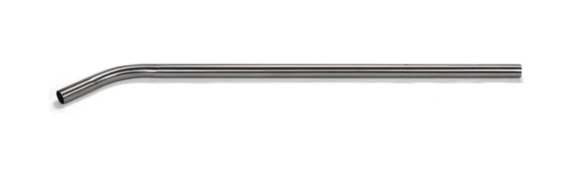 Komplet stålrør 38 mm med bøjning – rustfrit stål, 1220 mm (Numatic)