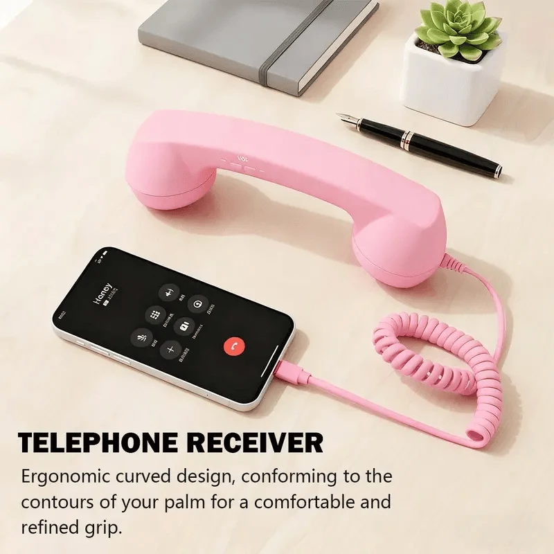 📞 50% RABATT NU! ✨ Retro telefonlur – nostalgi, mindre strålning & enkel anslutning – perfekt för långa samtal och unika presenter 🤣