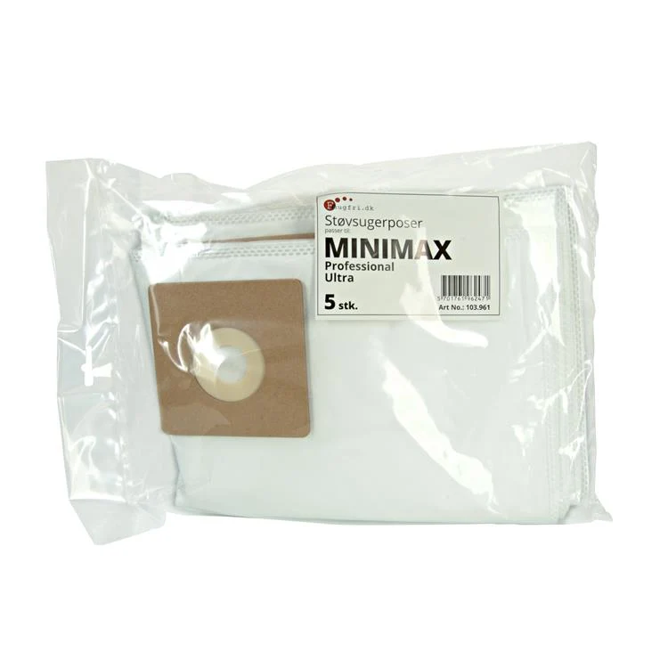 MiniMax Støvsugerposer – 5 stk. | Syntetiske Poser til MiniMax & Profi