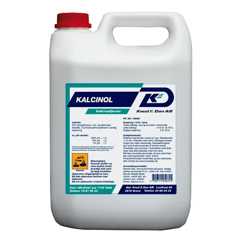 Kalcinol kalk- og rustfjerner 5 liter