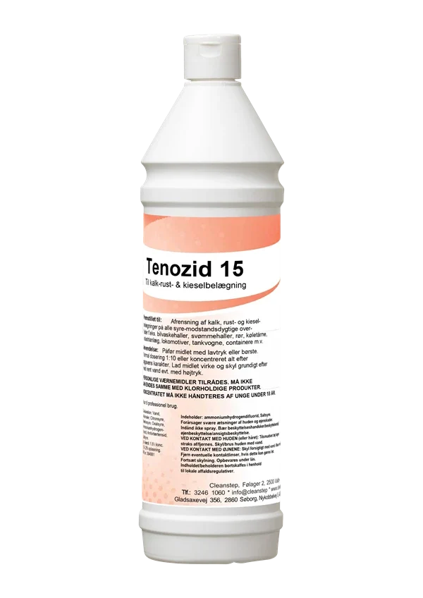 Tenozid 15 kalk og rustfjerner
