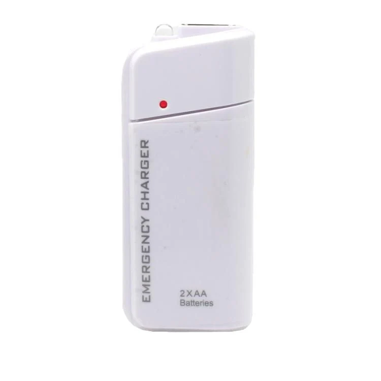 🔋 50% RABATT NU! Portabel nödladdare med AA-batterier – USB‑laddning, kompakt & med LED‑ficklampa – perfekt för resor, pendling och strömavbrott 💡📱