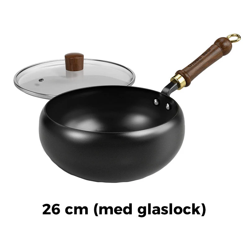 🍳🔥 Obelagd järnpanna – ju mer du använder, desto bättre non‑stick – utan kemikalier, utan flagnande beläggning 🍳
