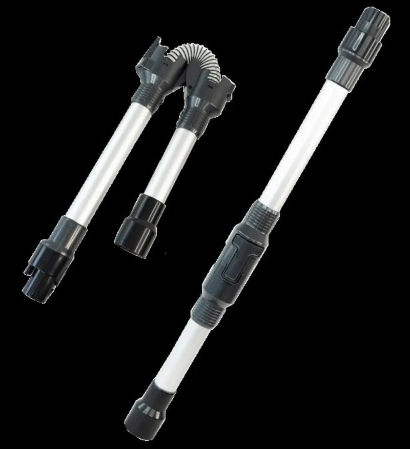 Dyson V7, V8, V10 & V11 støvsuger rør i alu og med knæk