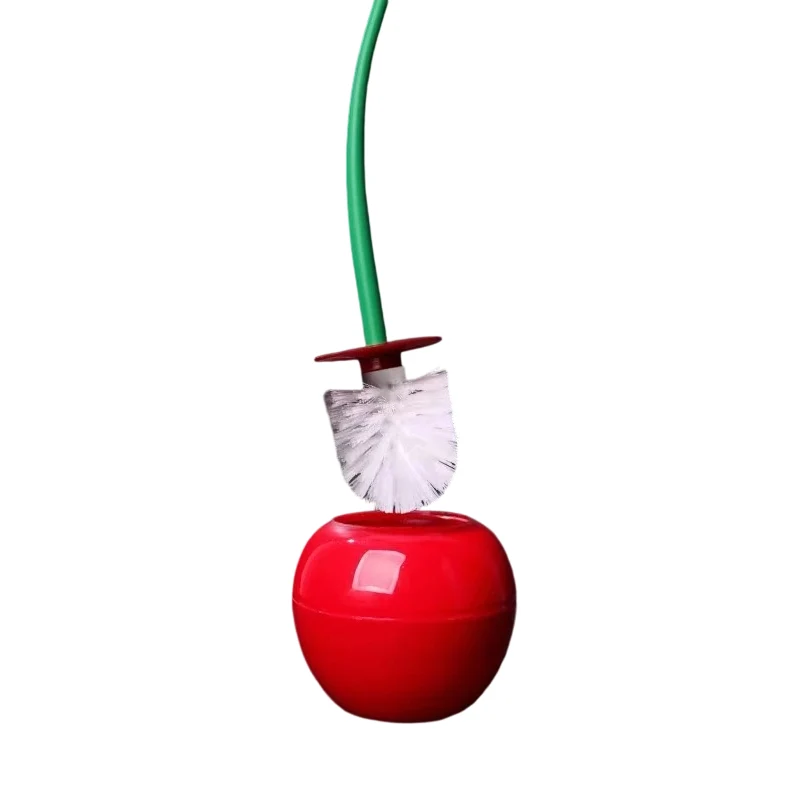 🍒 50% RABATT NU! Kreativ toalettborste i körsbärsform – ergonomisk, djuprengörande & hygienisk – perfekt för alla badrum 🚽✨