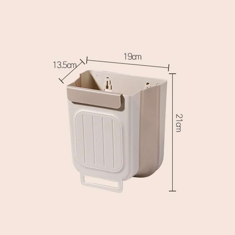 🗑️50% RABATT NU! 🧺 Mångsidig Hängande Hopfällbar Soptunna för Kök – Platsbesparande, Stark Bärförmåga & Mångsidig ✨