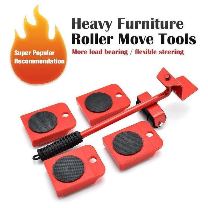 💪📦 50% RABATT NU! Kraftfullt möbellyftset – flytta tunga möbler & vitvaror utan ryggont – 5 delar, 150 kg kapacitet 🛋️🔧