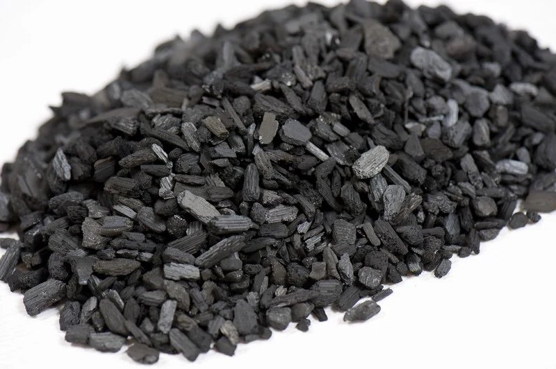 Granuleret bambuskul til dekoration 250 gram