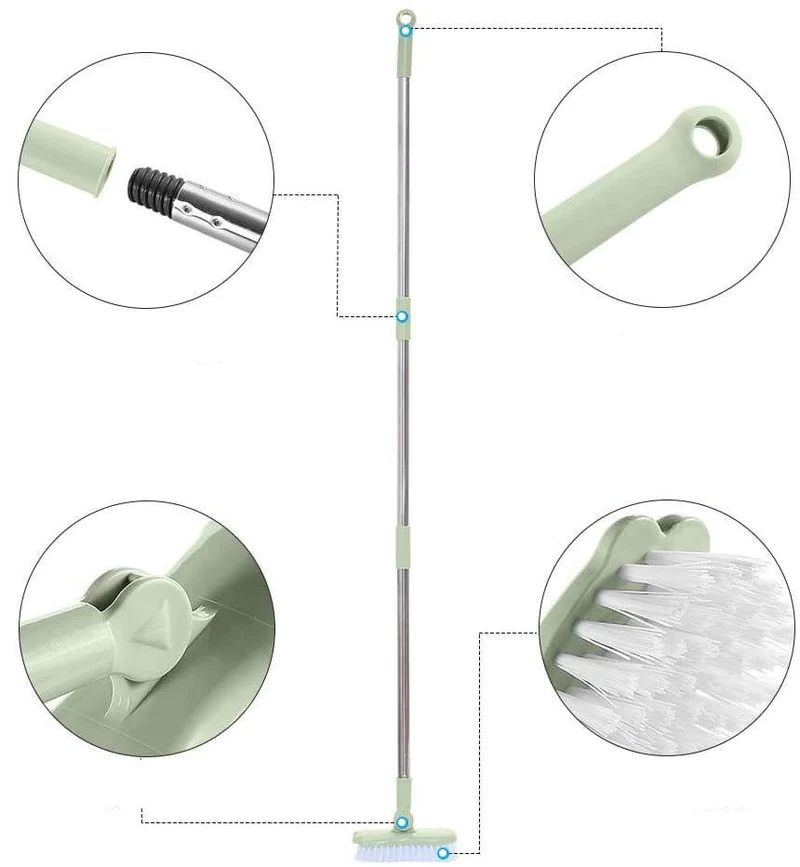 Skrubbborste med långt handtag