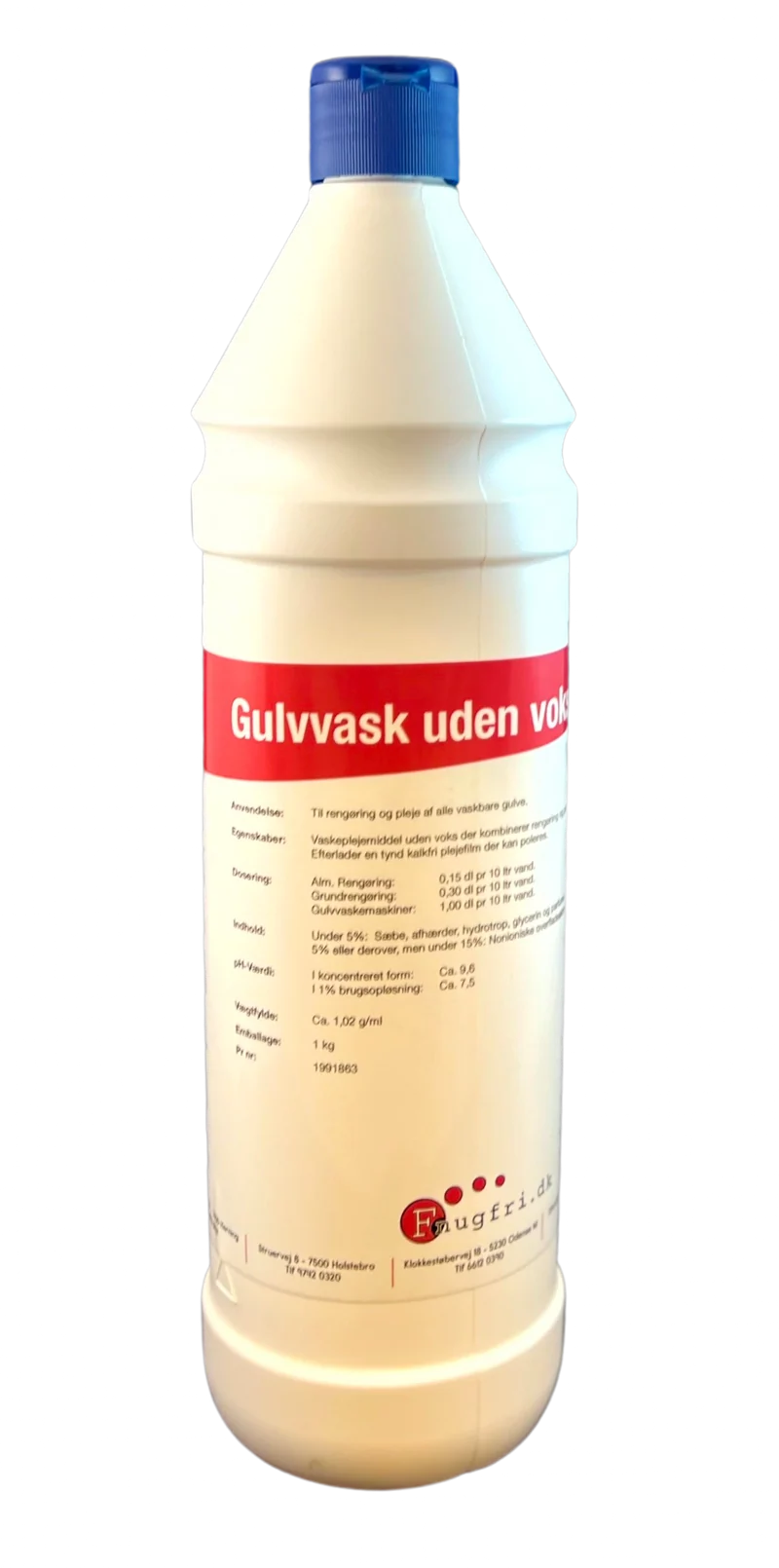 Vaske pleje uden voks gulvvask