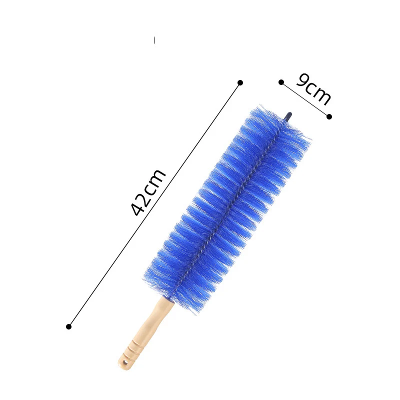 🧹 50% RABATT NU! ❄️ Flexibel Långskaftad Kylarrengöringsborste – Böjbar Kärna, Täta Borst & 42 cm Räckvidd – Dammsug Djupa Hörn Med Lätthet 🛋️