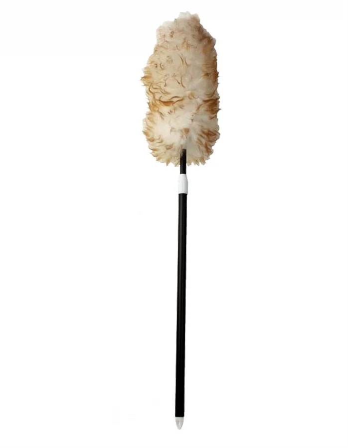 Uldafstøver med teleskop