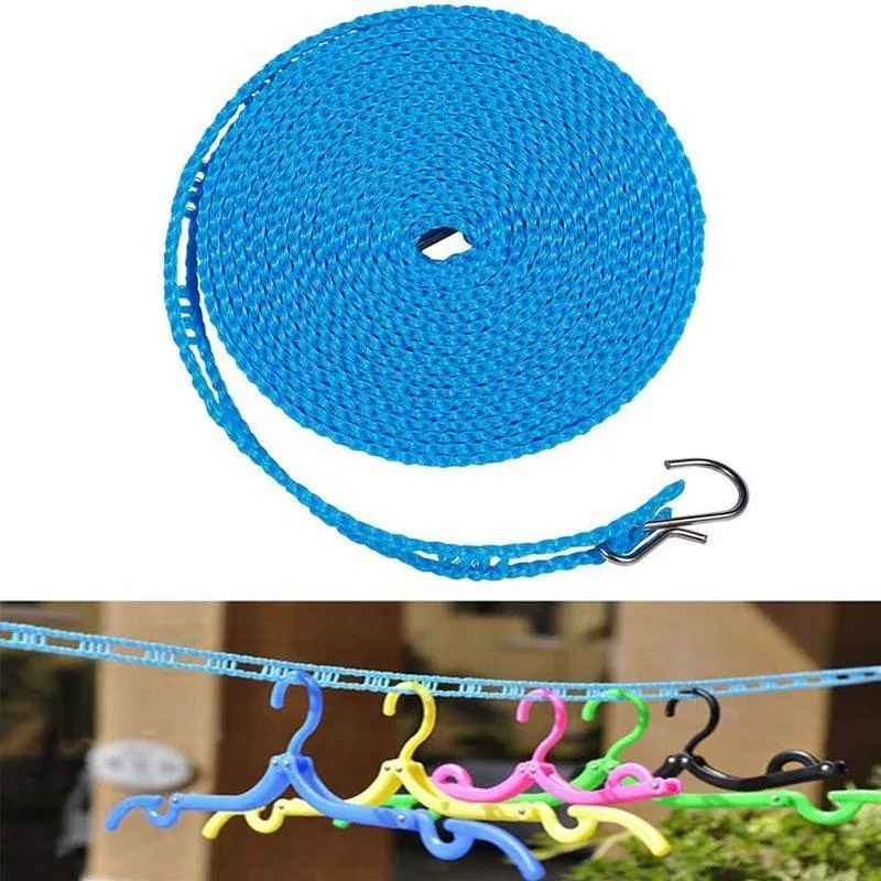 🧺 KÖP 1, FÅ 1 GRATIS! 🌬️ Vindskyddad och halkfri tvättlina – snabbtorkande, säker upphängning och enkel installation ☀️