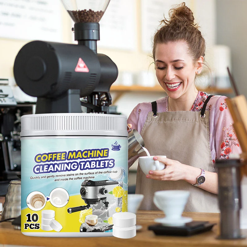 🔥Rea med 49% rabatt🔥Kraftfulla rengöringsbrustabletter för kaffemaskin