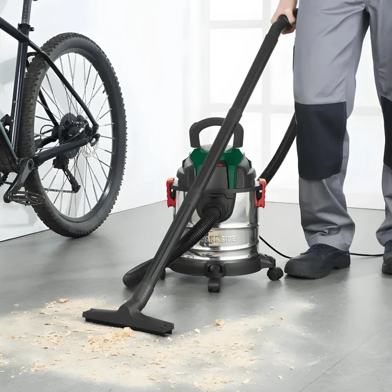 ARKSIDE® Wet & Dry Vacuum Cleaner 1300W – 12L (Open Box - Brand New)