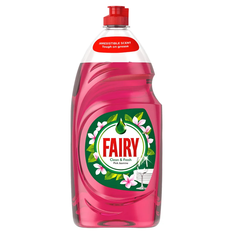 Fairy Dish Washing Liquid Pink Jasmine 1015ml – UK Made | Clean & Fresh