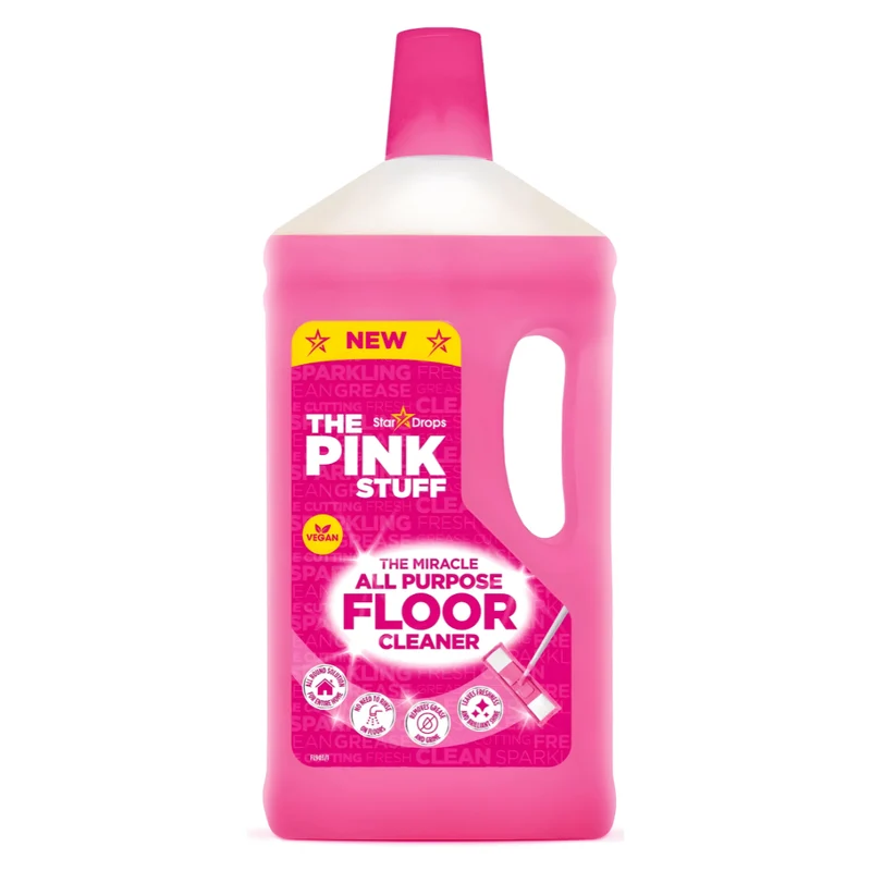The Pink Stuff Floor Cleaner 1L – UK Made | All-Purpose & No-Rinse