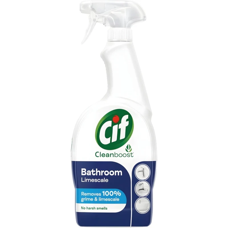 Cif Bathroom Limescale Remover Spray 700ml | Made in UK