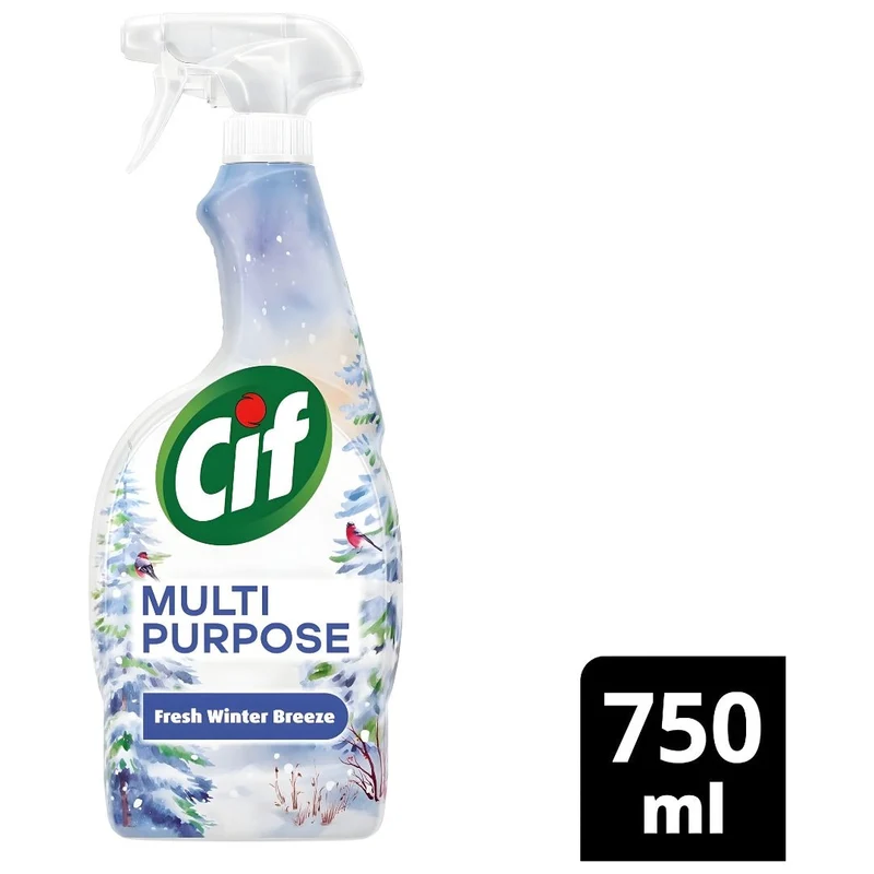 Cif Multipurpose Spray Fresh Winter Breeze – 750ml - UK Made – Limited Edition