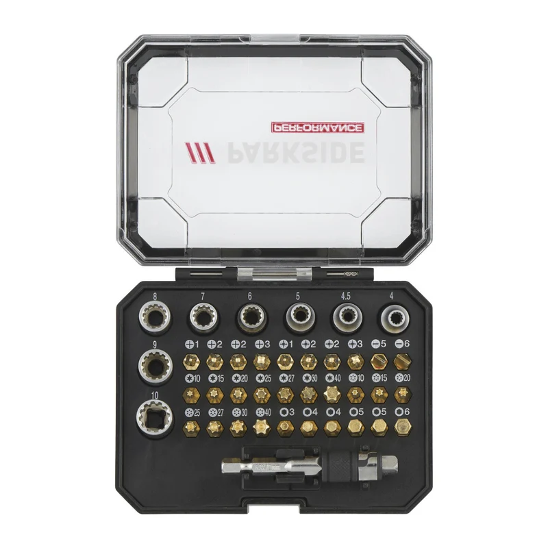 PARKSIDE PERFORMANCE® Set Of Twist Bits And Sockets 39 Pieces
