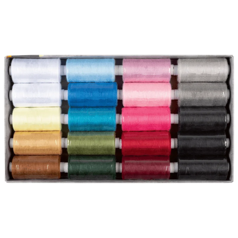 crelando® Sewing Machine Thread Set 20 Pieces
