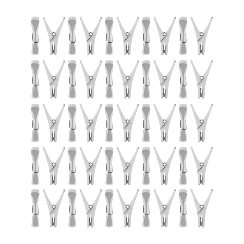 LIVARNO Home High Quality Compact XXL Clothespins, 50 pieces