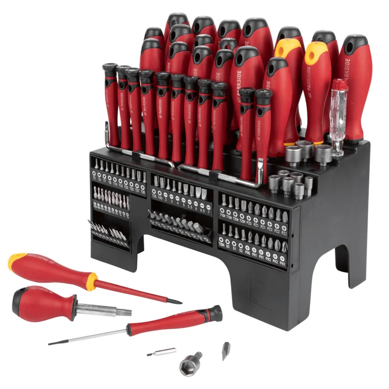 PARKSIDE® XXL Screwdriver And Bit Set, 116 Pieces