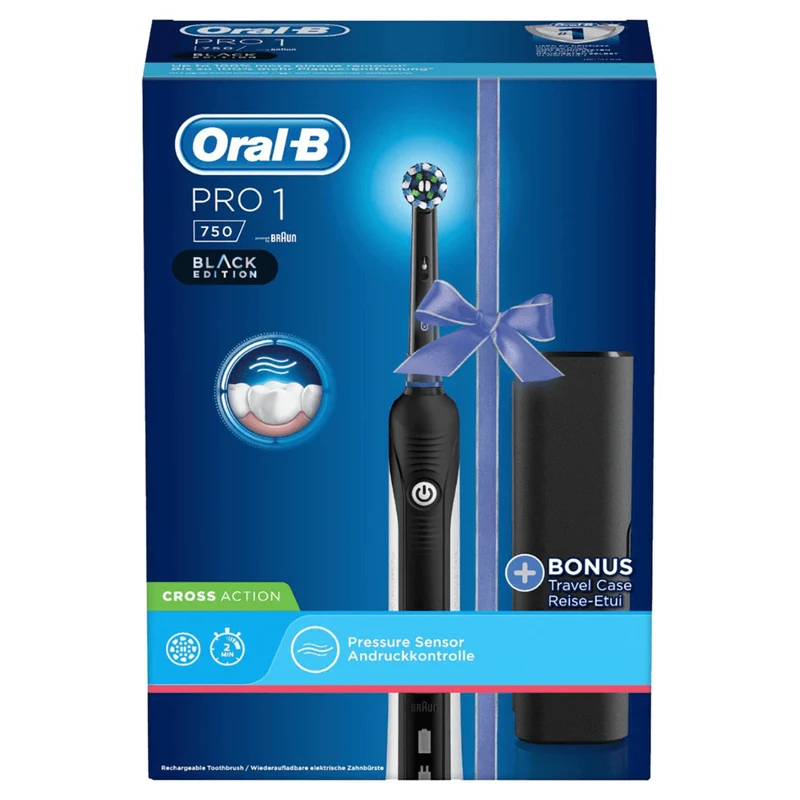 ORAL-B® Pro 1 750 Black Edition