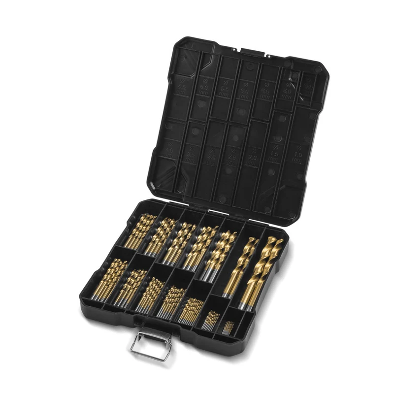 PARKSIDE® HSS Drill Bit Set, 107 Pieces