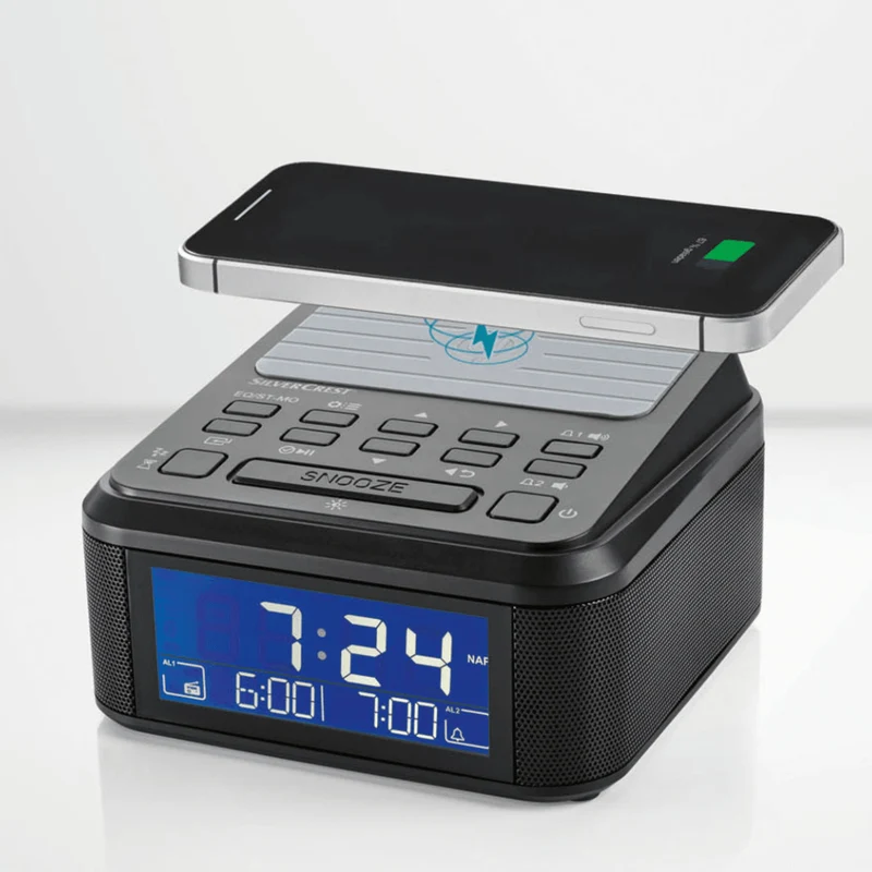 SILVERCREST® Radio Alarm Clock With Bluetooth® SURQ 4 A2