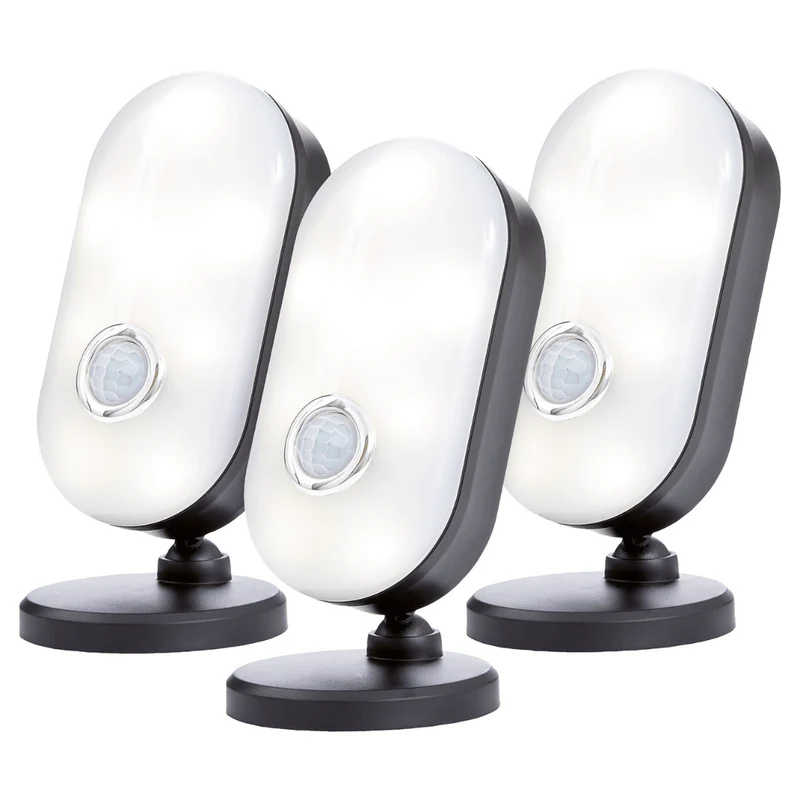 CASALUX LED Lights With Motion Detector, Set Of 3