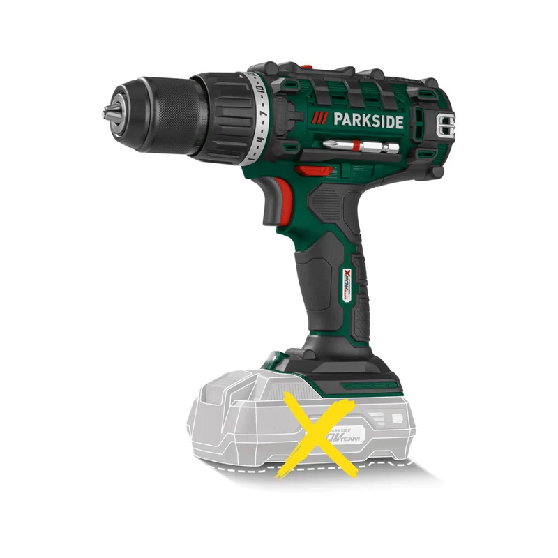 PARKSIDE® Cordless drill driver » PABS 20-Li «, 20 V ( Battery & Charger ) Not included