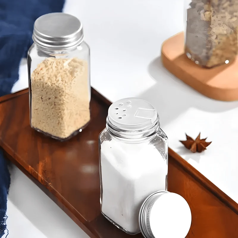 Kitchen Spice Jar – 120ml Herb & Seasoning Glass Container