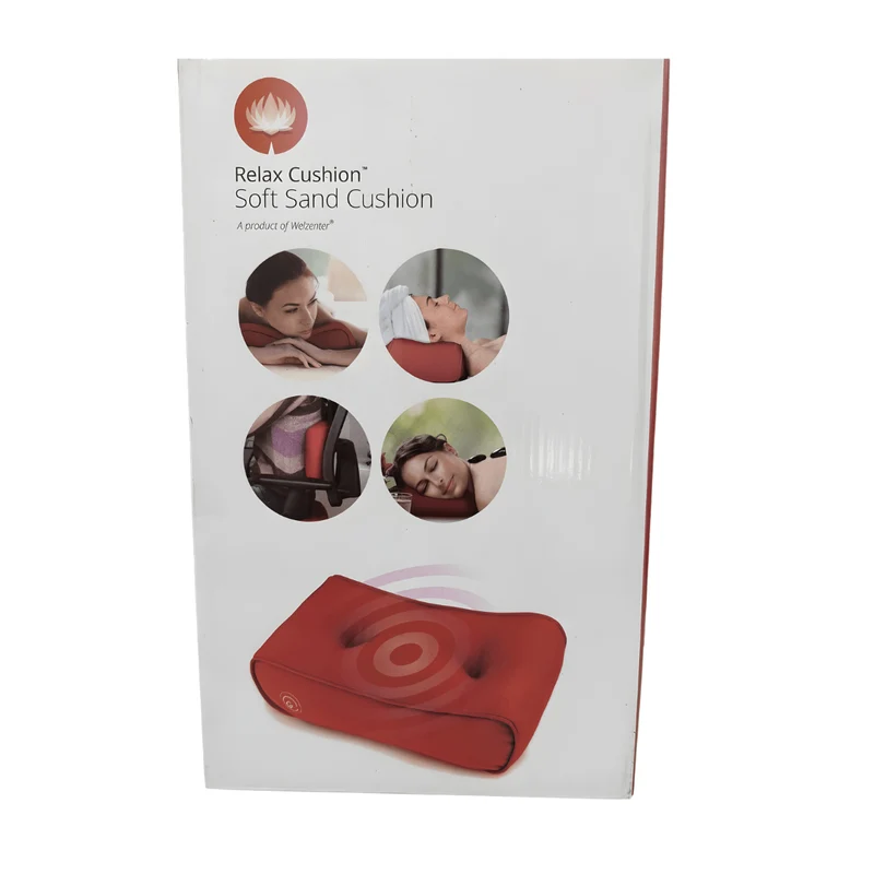 Vibrating Massage Pillow – Battery Operated Relax Sand Cushion