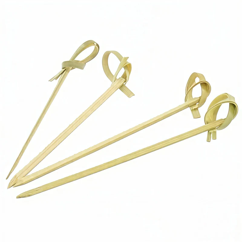 ERNESTO Decorative Bamboo Appetizer Skewers – Set of 36