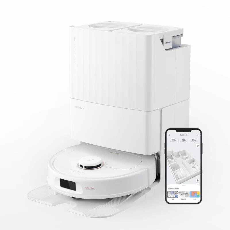 【Certified Refurbished 90% New】Roborock Qrevo Pro Robot Vacuum with Multifunctional Dock 2.0