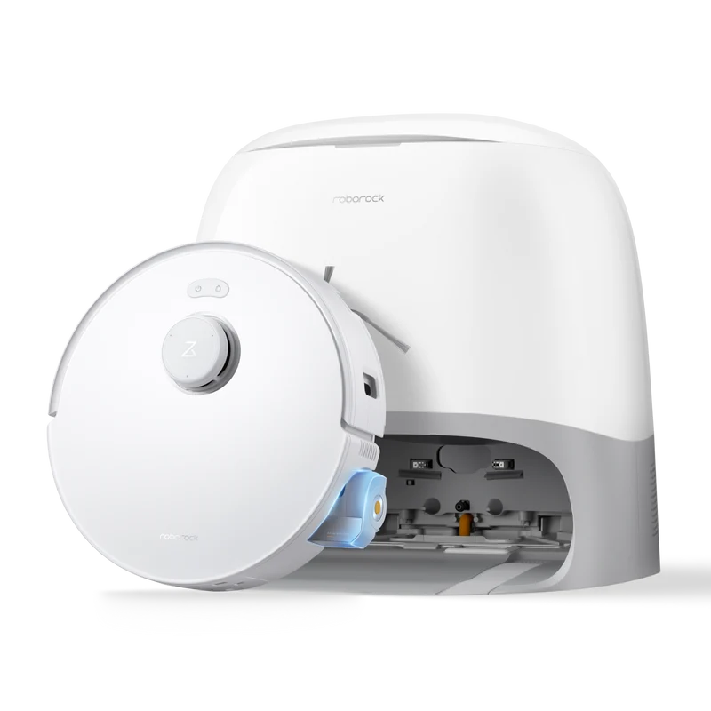 Roborock Qrevo Curv 2 Flow Roller Mop Robot Vacuum With Multifunctional Dock