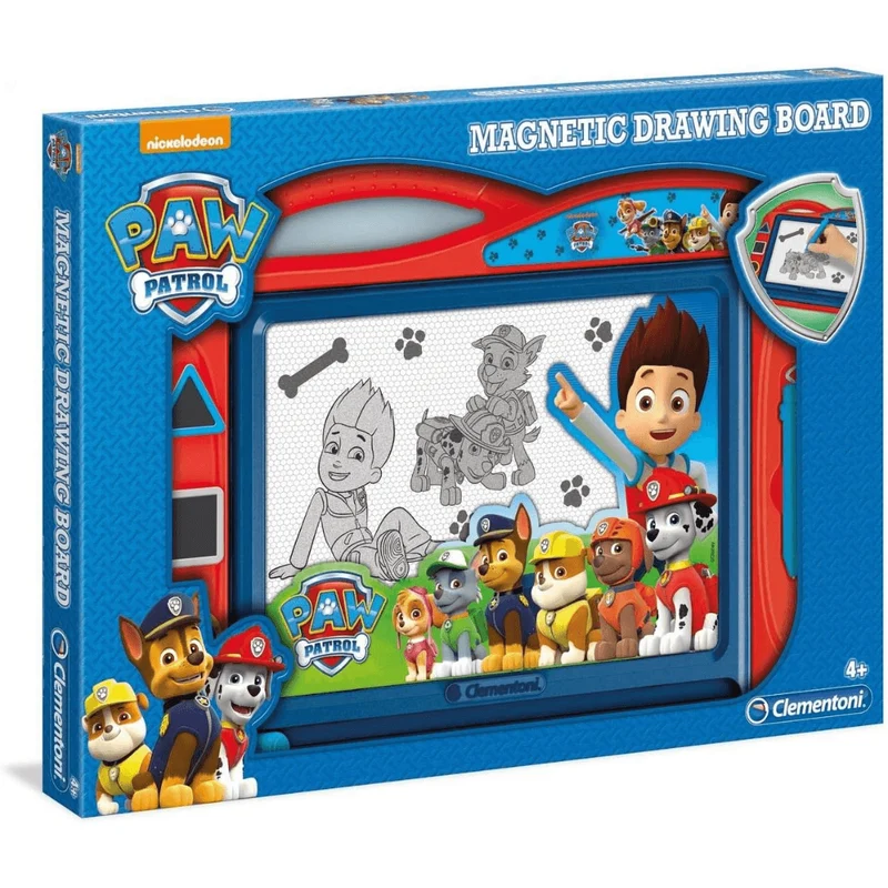 Clementoni Magnetic Drawing Board Paw Patrol