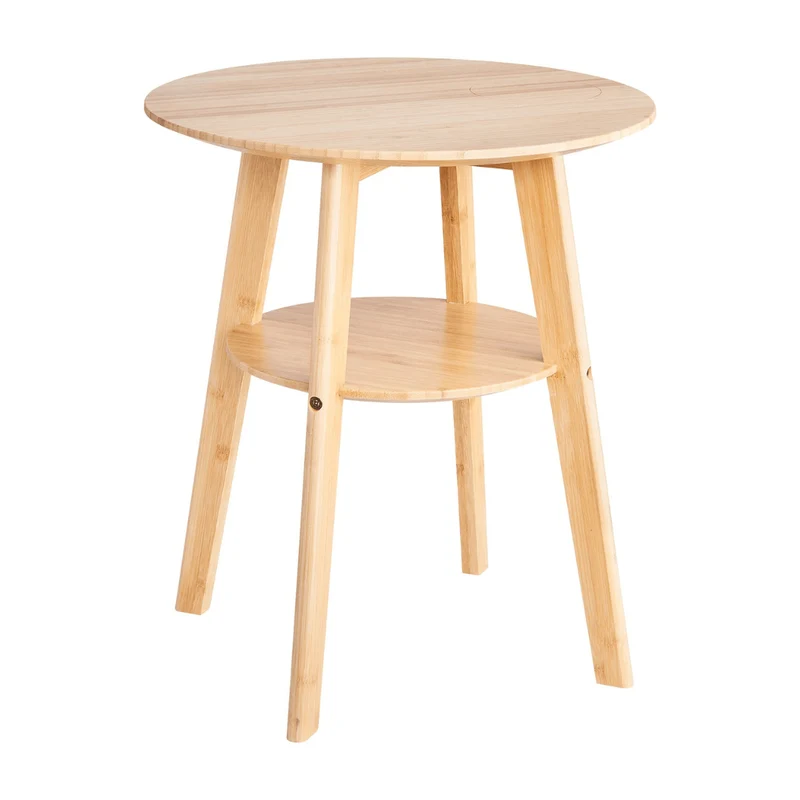LIVING STYLE Side Table Made Of Bamboo