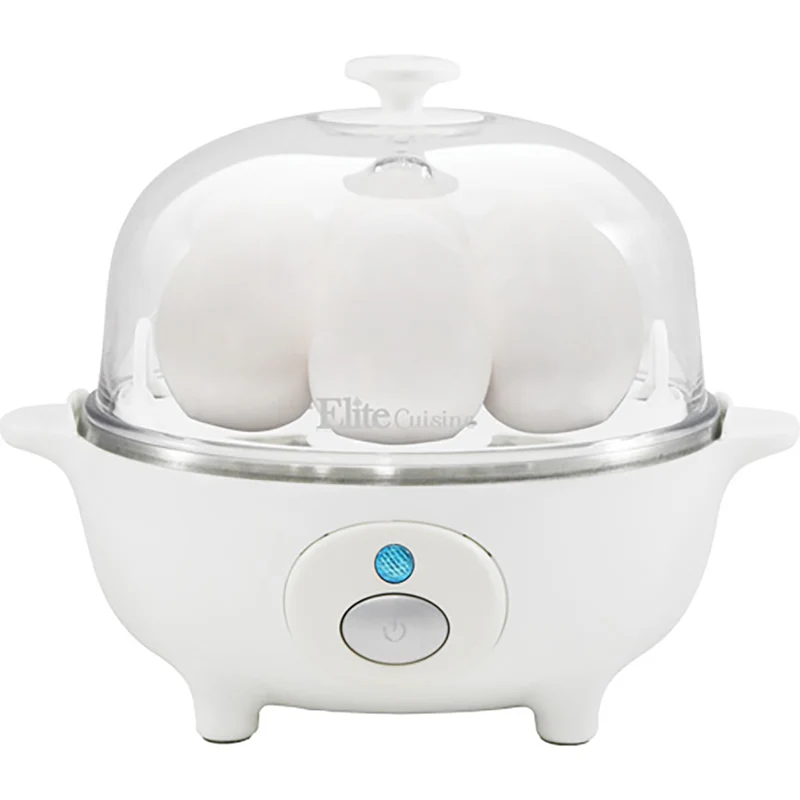 7-Egg Automatic Easy Egg Cooker in White
