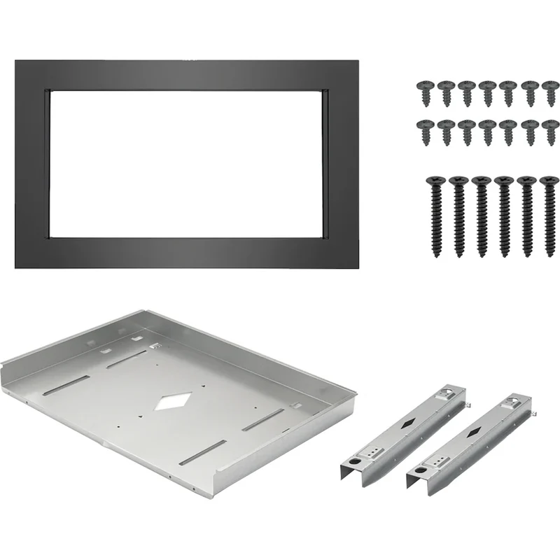 30'' Dark Stainless Steel Gallery Microwave Trim Kit