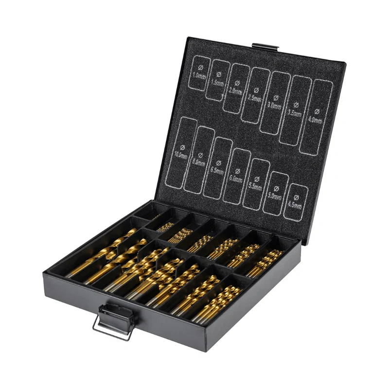 FERREX HSS twist drill set, 99 pieces