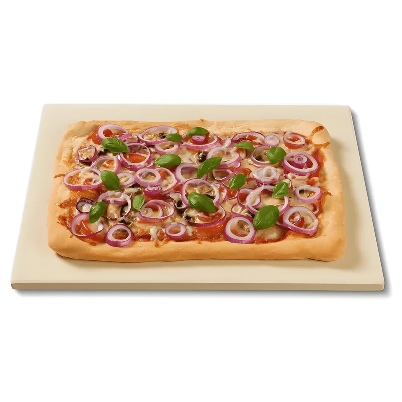 GRILLMEISTER Cordierite Pizza Stone – 30×38 cm for Oven & Grill